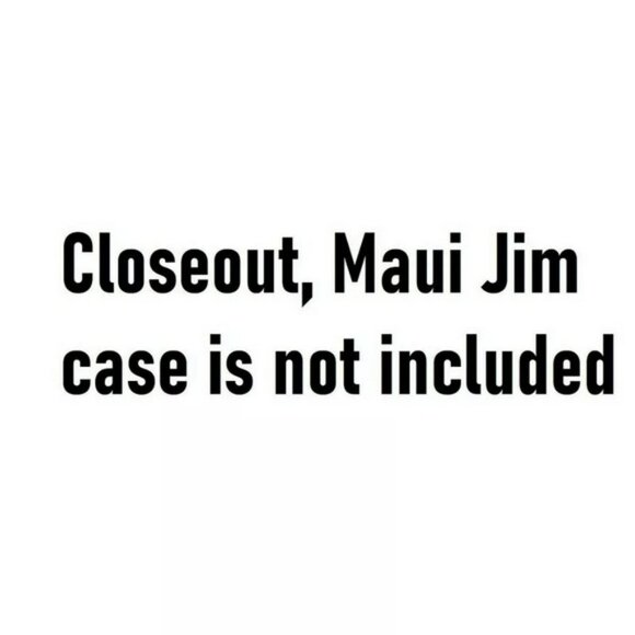 Maui Jim MONGOOSE MJ 540-11 Smoke Gray Sunglasses Green Polarized - Picture 6 of 6